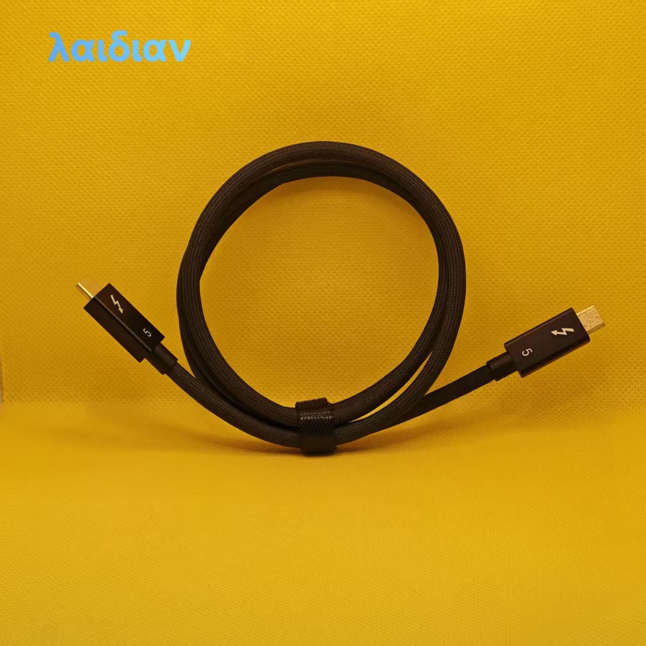 1m Braided Thunderbolt 5 Coaxial USB-C Cable, 240W PD Fast Charging, 80Gbps & 40Gbps Bidirectional Compatible, For Laptop EGPU Docking Station